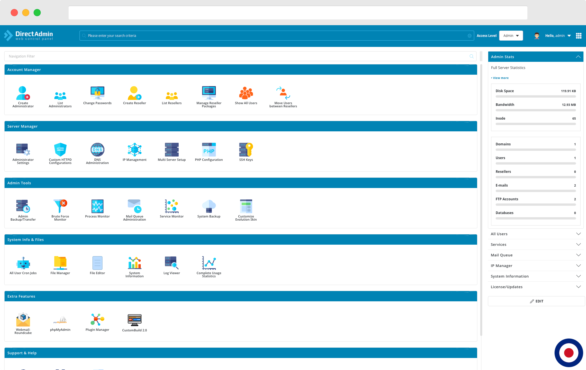 Reseller Hosting | Bayi Hosting ve Profesyonel Çözümler - DirectAdmin ile Esnek ve Güvenli Reseller Hosting